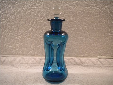 klukflaske blå 14,5 cm